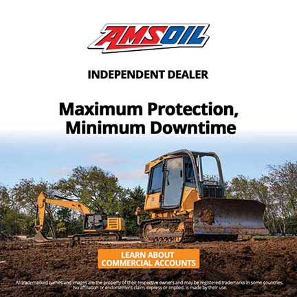 Amsoil Dealer Accounts selling to excavation equipment companies