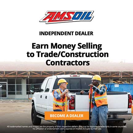 Amsoil Dealer Accounts selling to Construction trade contractors