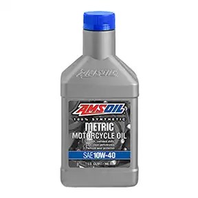 AMSOIL 10W-40 100% Synthetic Metric Motorcycle Oil