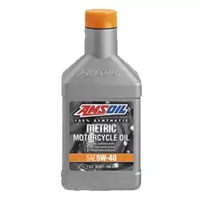 AMSOIL 5W-40 100% Synthetic Metric Motorcycle Oil