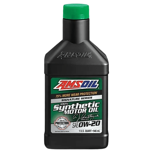 AMSOIL Signature Series 0W-20 is a high-performance synthetic motor oil, designed for those seeking maximum engine protection and efficiency. It utilizes advanced technology for the best possible motor oil performance. Product Code: ASMQT-EA