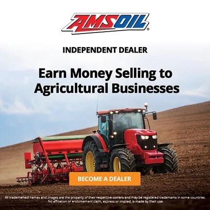 Register For An AMSOIL Dealership And Sell AMSOIL Products To Farmers And Agricultural Businesses In The UNITED STATES